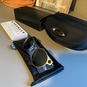 Oakley DeadBolt Titanium Polarized sunglasses.